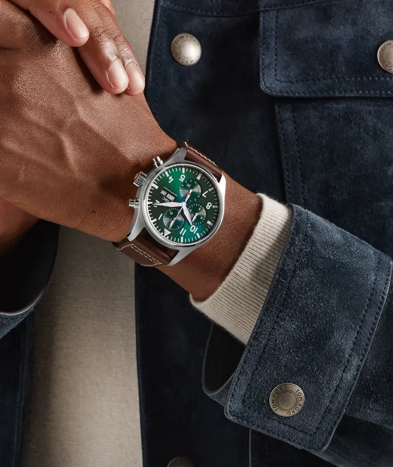 IWC pilot series IW378005 watch