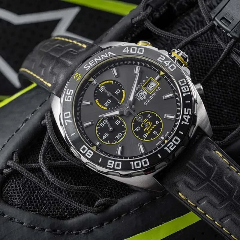TAG HEUER FORMULA 1 X SENNA Automatic Chronograph - Diameter 44 mm CAZ201B.FC6487