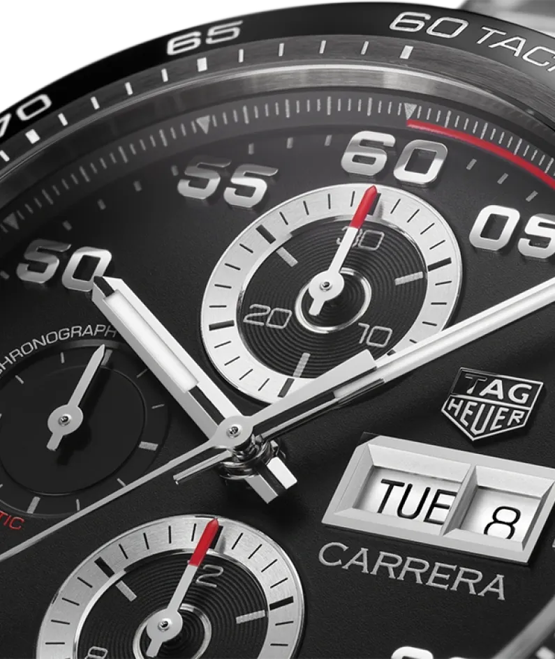 TAG HEUER CARRERA Automatic Chronograph - Diameter 44 mm CBN2A1AA.BA0643