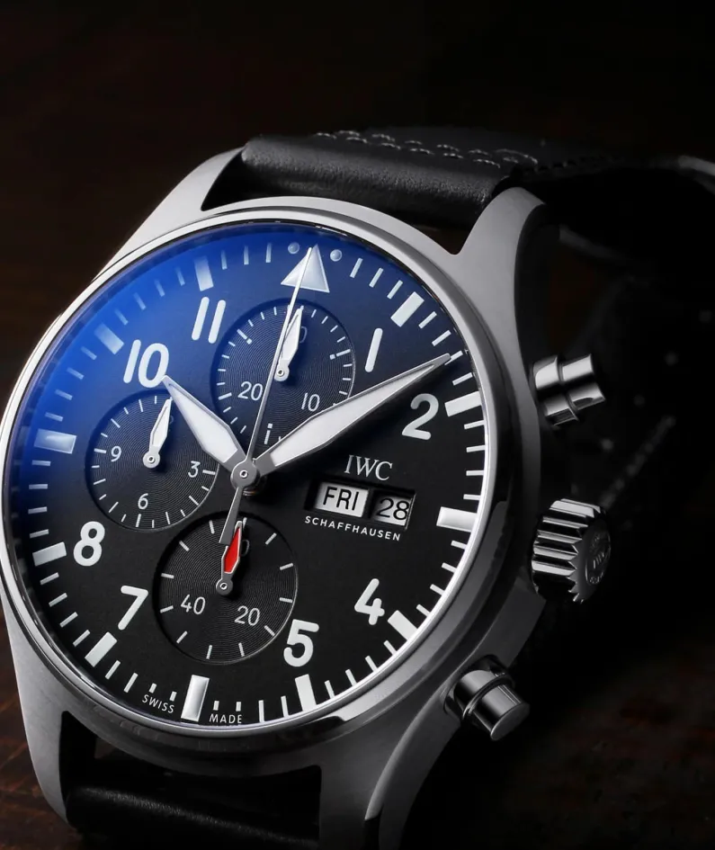 IWC pilot series IW378001 watch