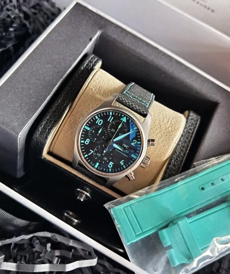 IWC pilot series IW388108 watch