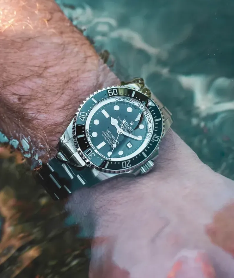 Rolex Sea Dweller Silver Black Dial 43mm m126600-0001(AAAAA version)