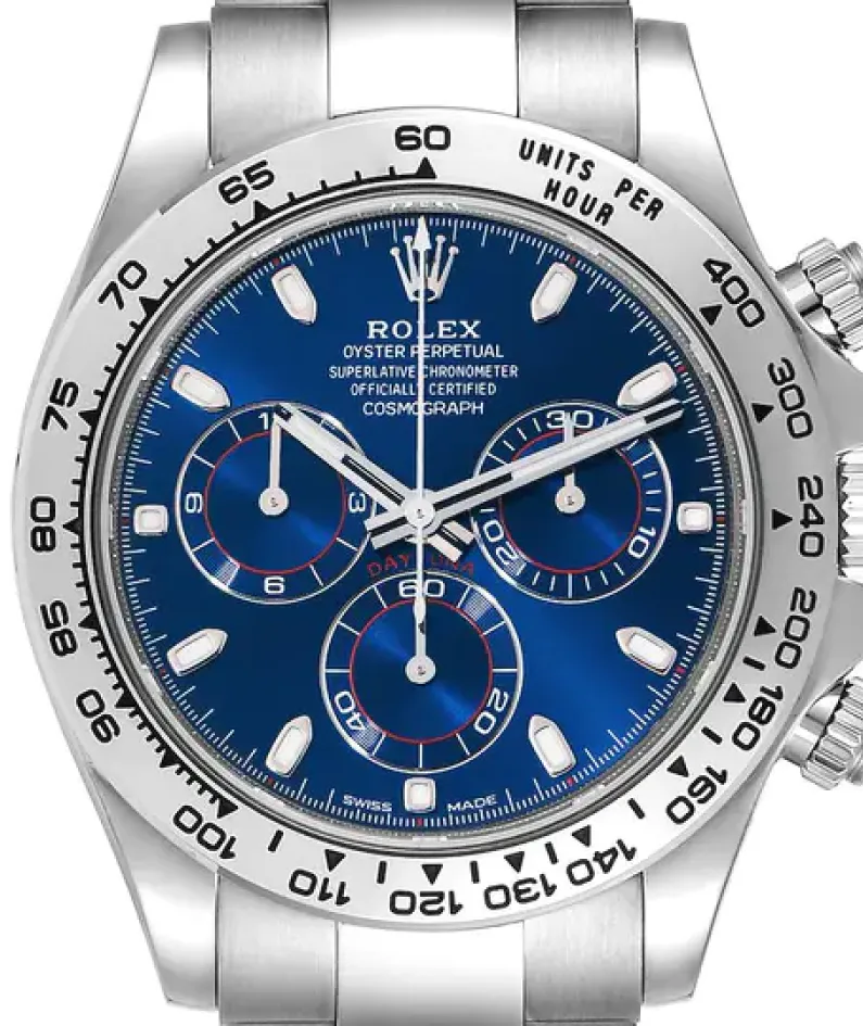 Rolex Daytona Blue White Gold m116509-0071 40mm
