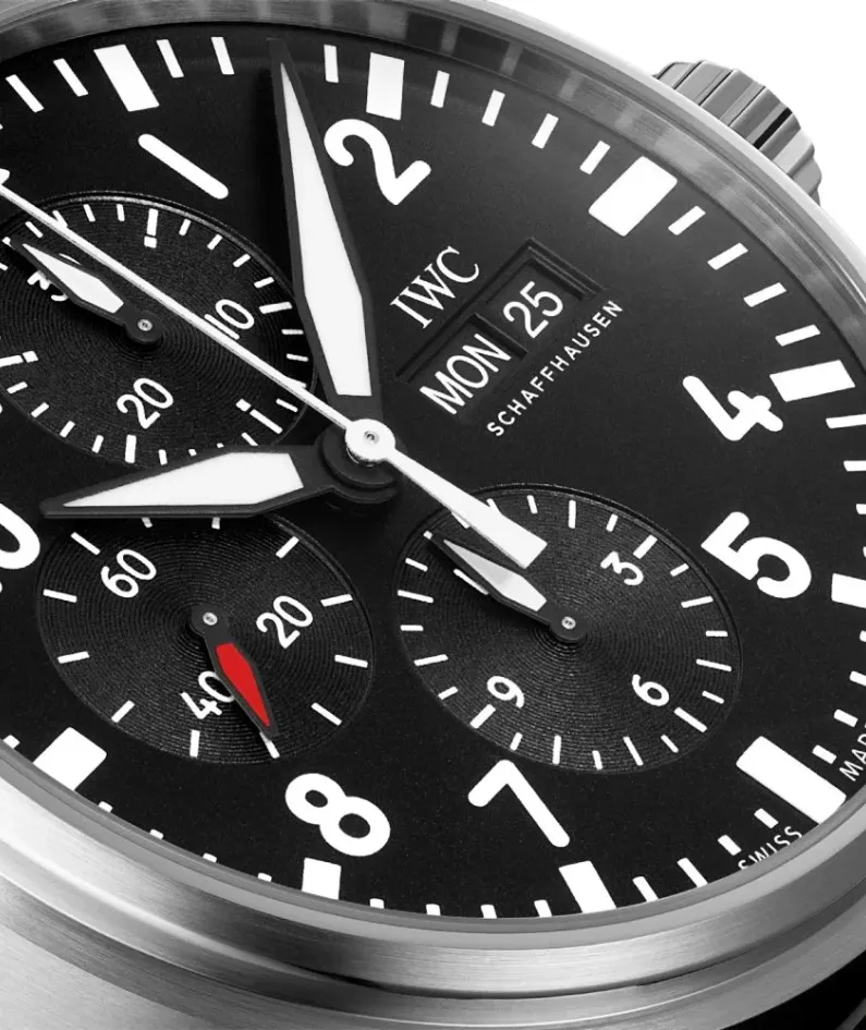 IWC pilot series IW377709 watch