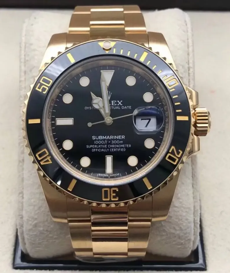 Rolex Rolex Perpetual Submariner m126618ln Series（Black dial）