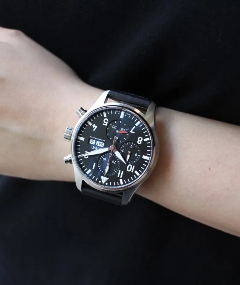IWC pilot series IW378001 watch