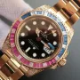 GMT MASTER 2 GOLDEN RAINBOW DIAMOND 40MM 116758 SAru-78208