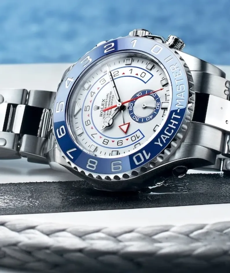 Rolex YACHT-MASTER II--(stainless steel strap) m116680-0002