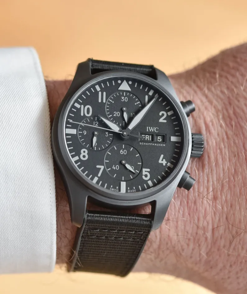 IWC pilot series IW388106 watch