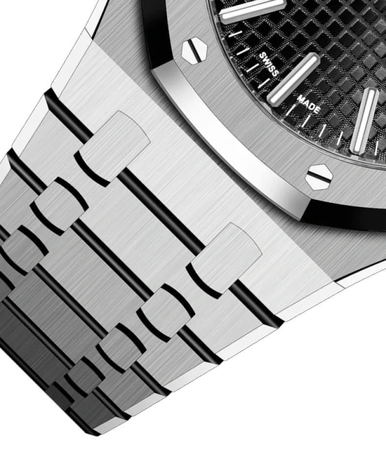 ROYAL OAK SERIES AUTOMATIC WINDING WATCH 5O ANNIVERSARY EDITION Ref. 15510ST.OO.1320ST.02(AAAAA version) ROYAL OAK SERIES AUTOMATIC WINDING WATCH 5O ANNIVERSARY EDITION Ref. 15510ST.OO.1320ST.02(AAAAA version)