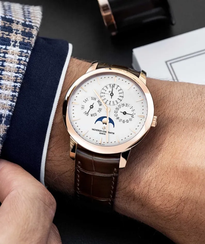 PATRIMONY PERPETUAL CALENDAR ULTRA-THIN 43175/000R-9687