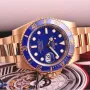 Rolex Submariner m116618lb-0003 Blue dial watch