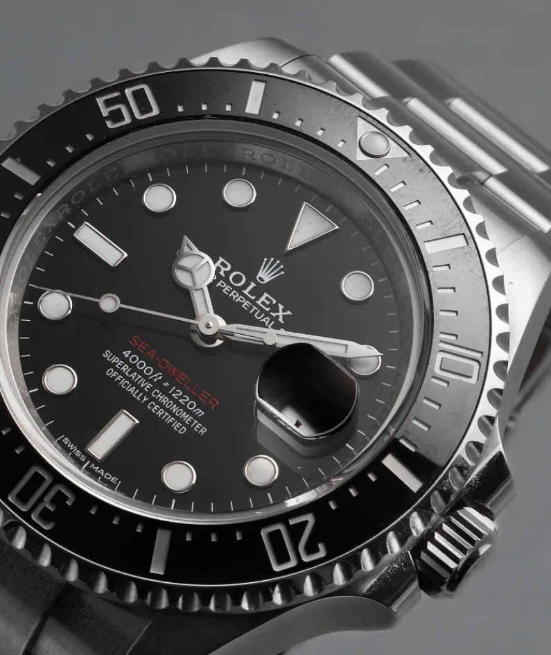 Rolex Sea Dweller Silver Black Dial 43mm m126600-0001(AAAAA version)