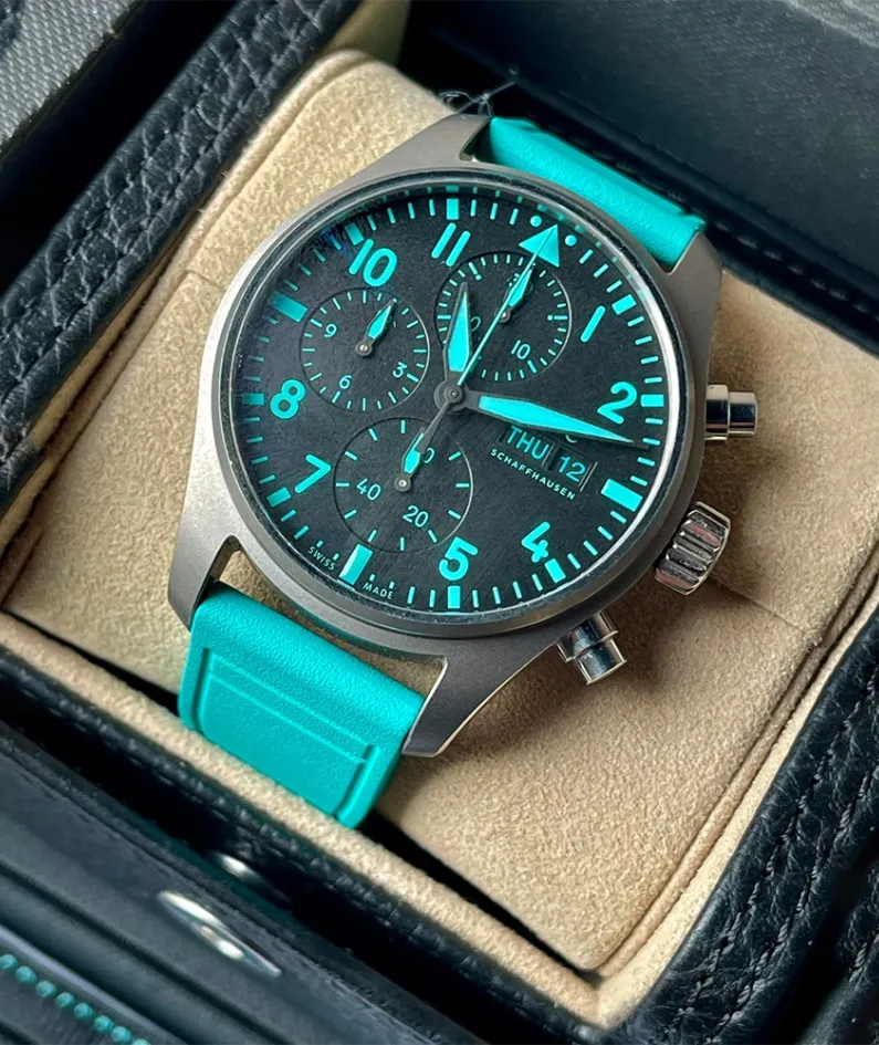 IWC pilot series IW388108 watch