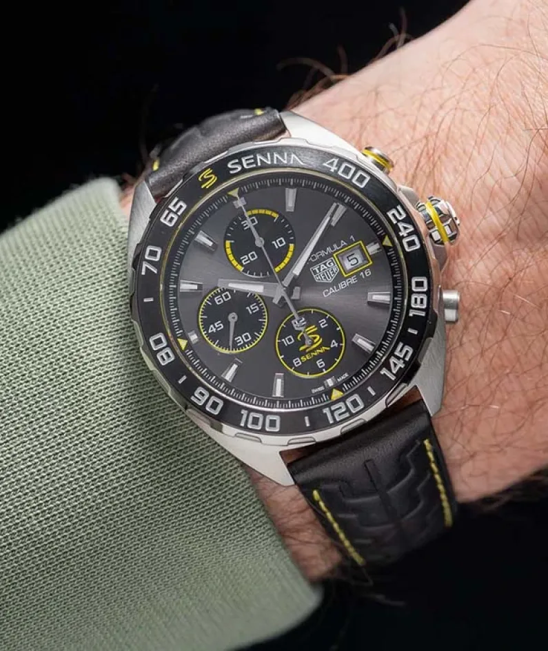 TAG HEUER FORMULA 1 X SENNA Automatic Chronograph - Diameter 44 mm CAZ201B.FC6487
