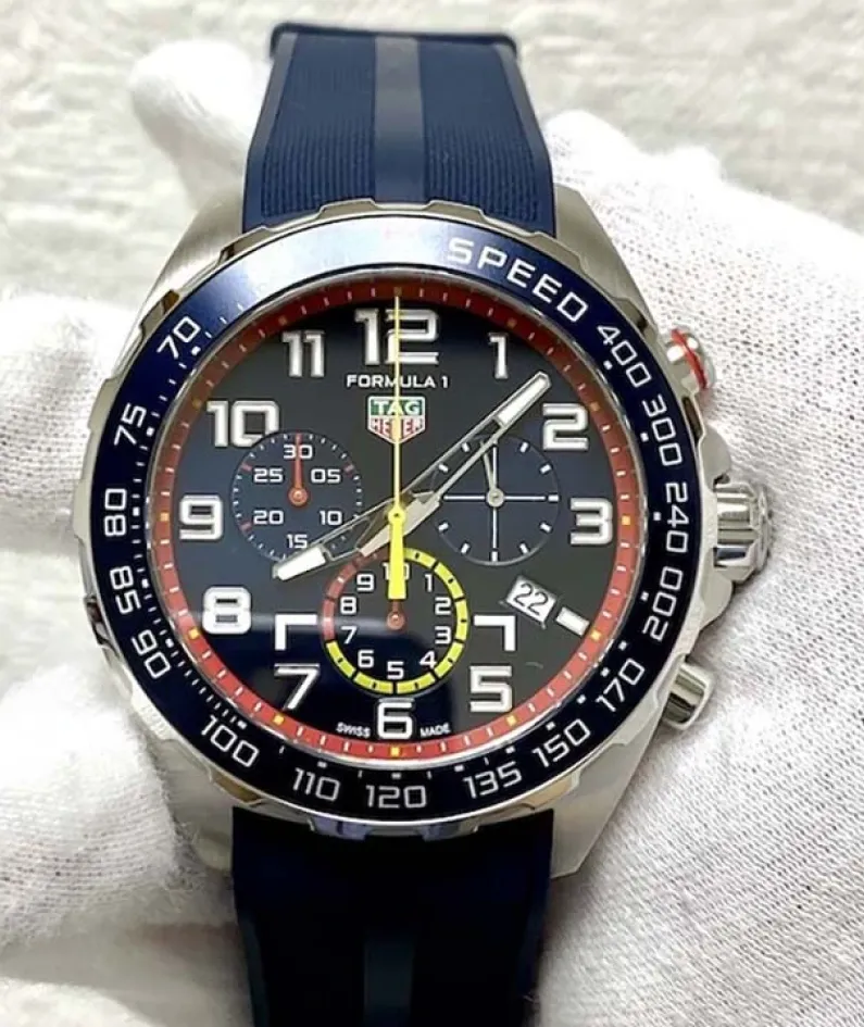 TAG HEUER FORMULA 1 X RED BULL RACING Quartz Chronograph - Diameter 43 mm CAZ101AL.FT8052(AAAAA version)