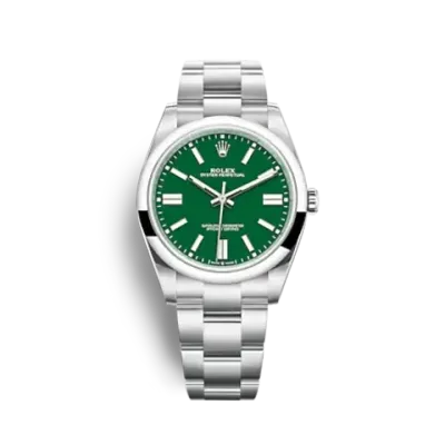 OYSTER PERPETUAL 124300 Series（green dial）