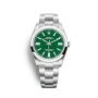OYSTER PERPETUAL 124300 Series（green dial）