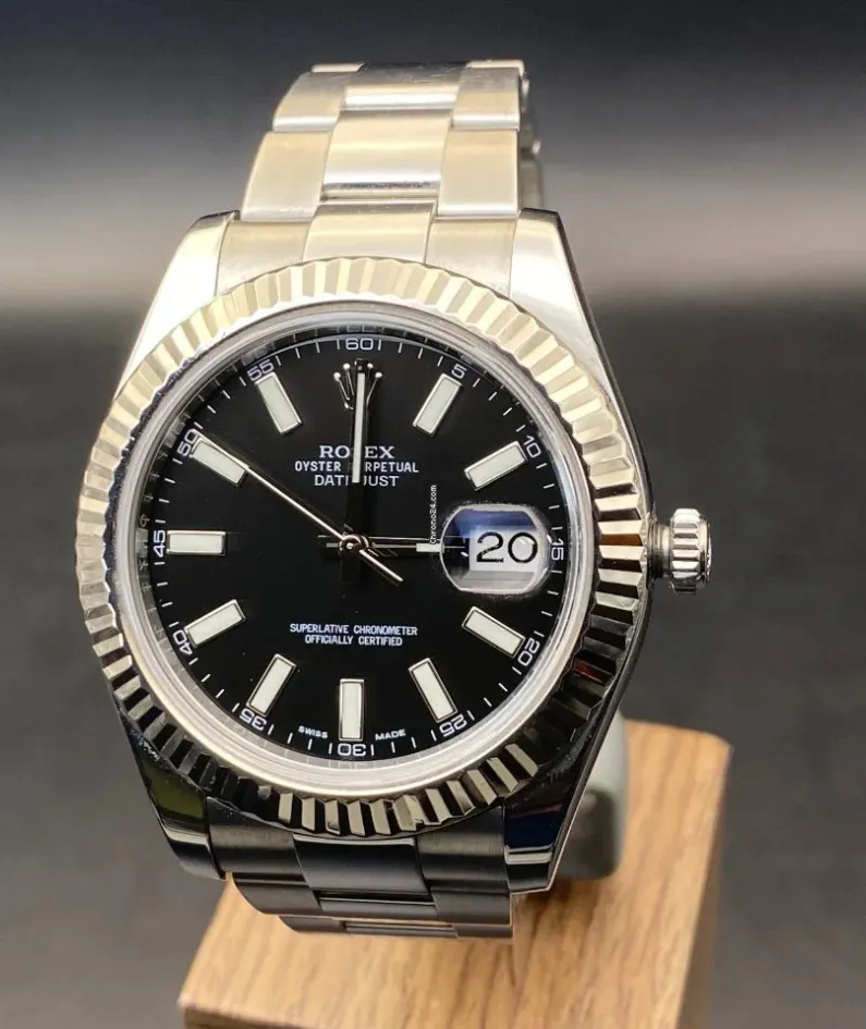 Rolex Datejust 41 Blue m126334-0017 Jubilee 18k White Gold