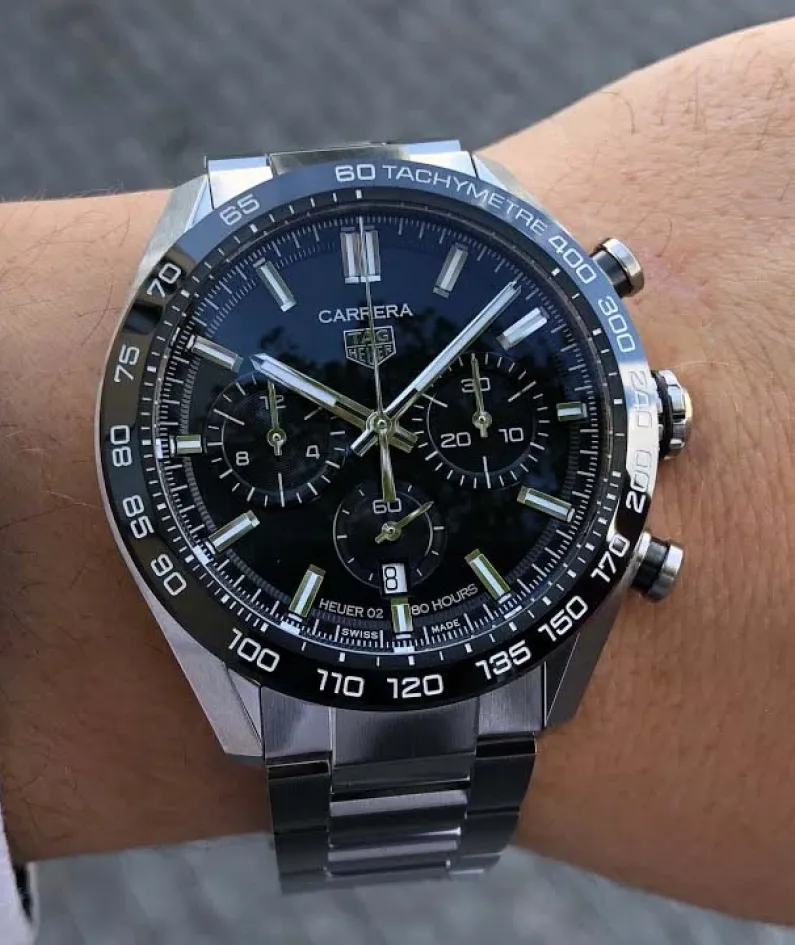 TAG HEUER CARRERA Automatic Chronograph - Diameter 44 mm CBN2A1B.BA0643