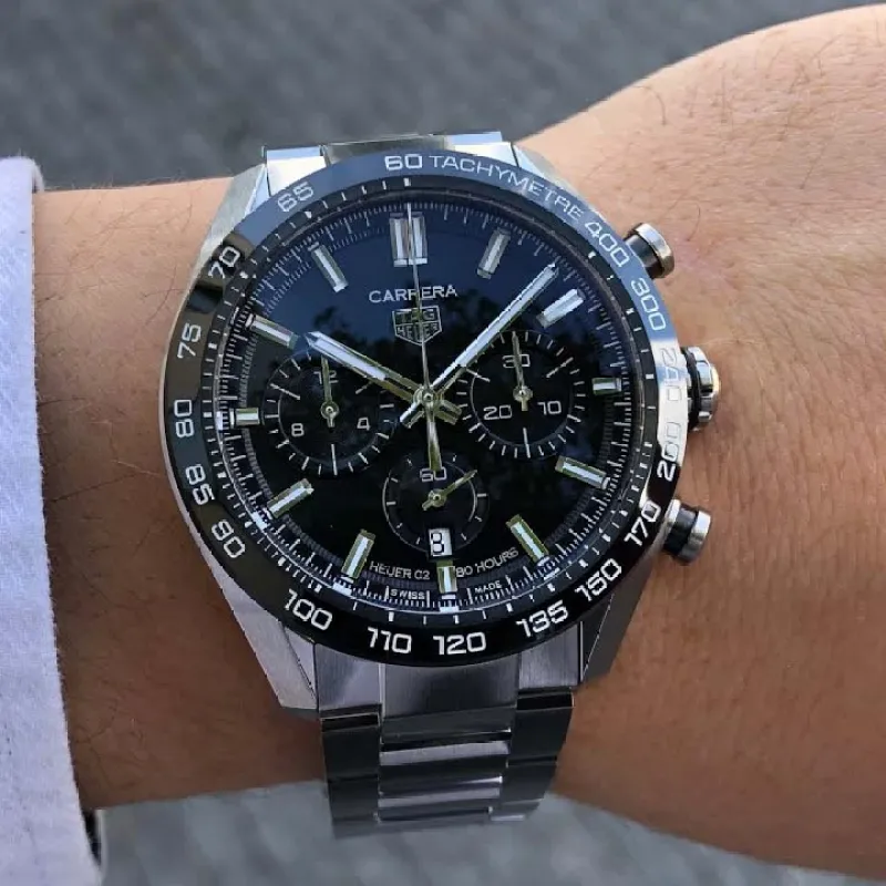 TAG HEUER CARRERA Automatic Chronograph - Diameter 44 mm CBN2A1B.BA0643