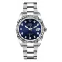 Rolex Datejust 116234 blue plate inlaid with 10 diamonds Watch