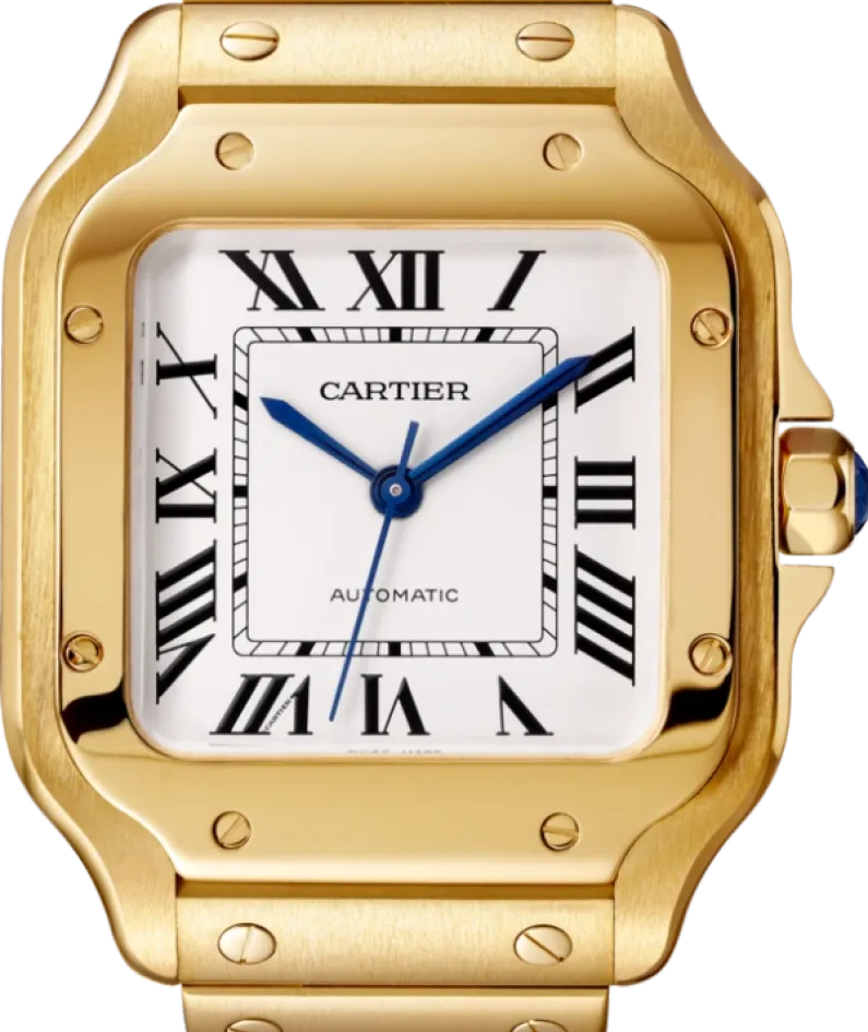 CARTIER santos 18kt Yellow Gold Men's WatchItem -SANTOS DE CARTIER WATCH