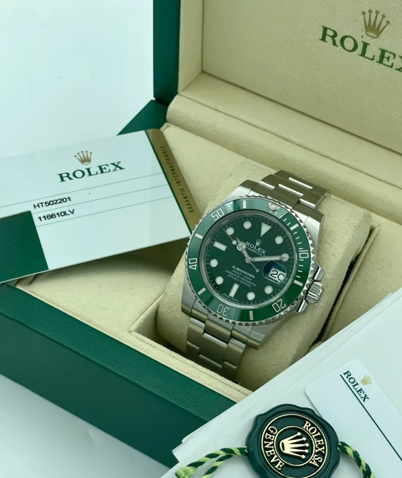 Rolex Submariner 116610LV-0002 Black Disk Watch (AAAAA version)