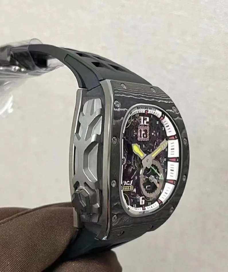Richard mille RM 62-01 Manual Winding Tourbillon vibrating alarm ACJ