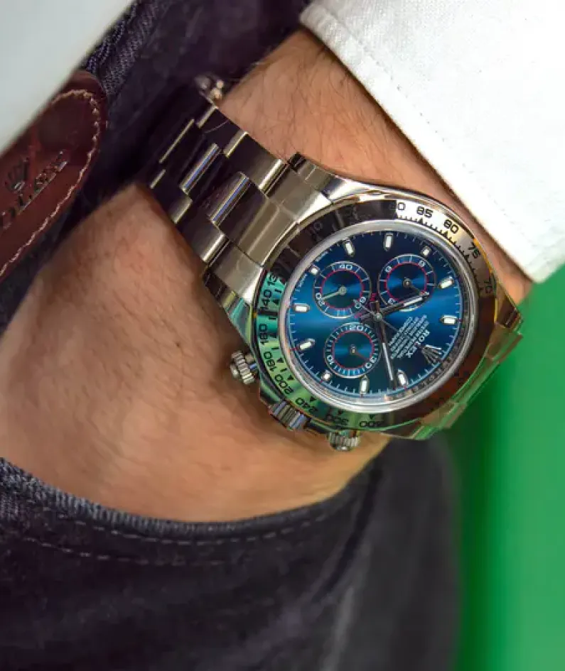 Rolex Daytona Blue White Gold m116509-0071 40mm