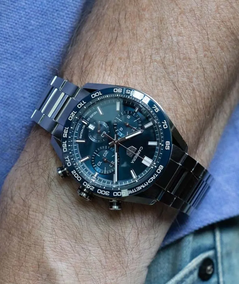 TAG HEUER CARRERA Automatic Chronograph - Diameter 44 mm CBN2A1B.BA0643