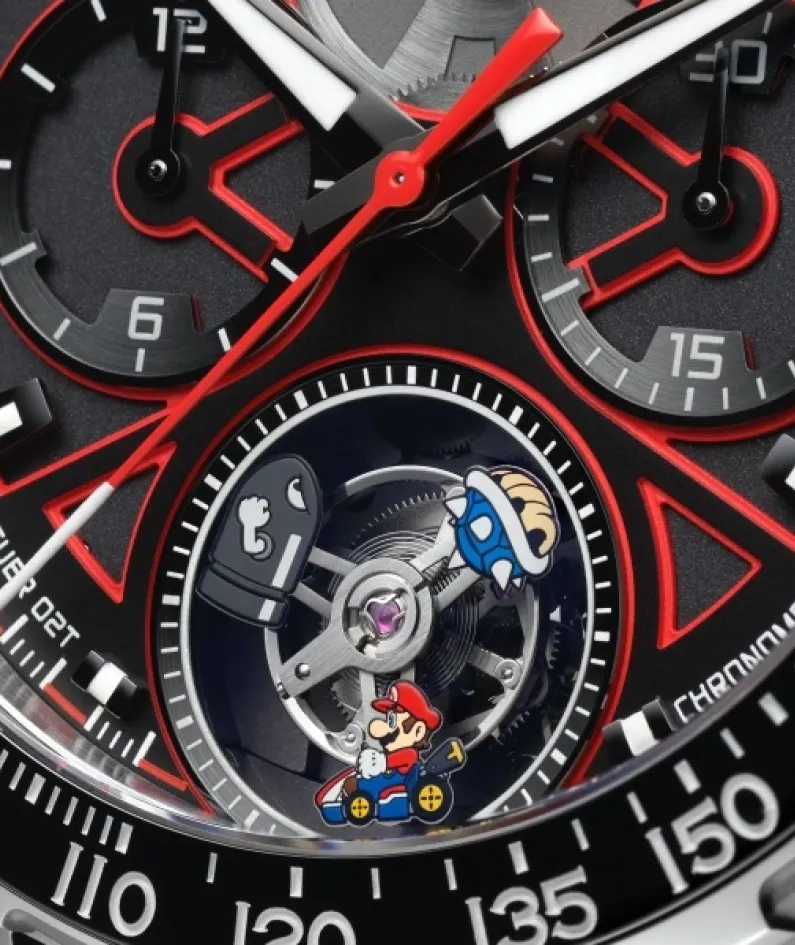 TAG Heuer x  Mario Kart  two joint watches limited edition stage