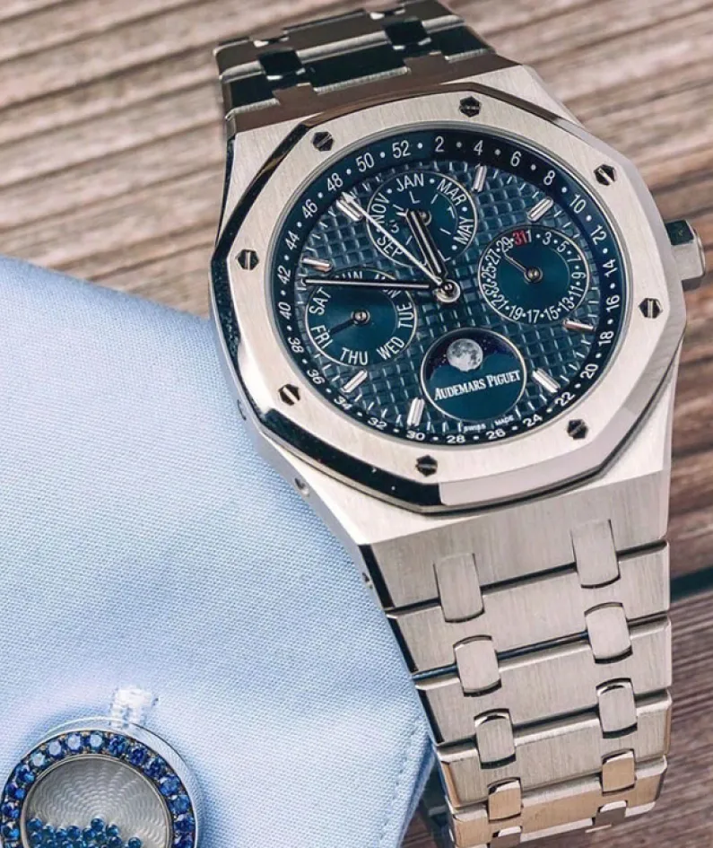 ROYAL OAK PERPETUAL CALENDAR 26574ST.OO.1220ST.03