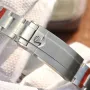 SUBMARINER SILVER BLUE / RED DIAMOND 40MM 116759 SAru-78209