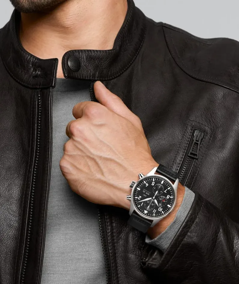 IWC pilot series IW377709 watch