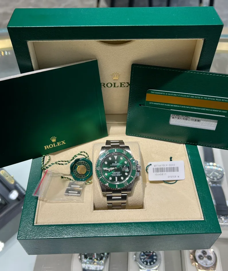 Rolex Submariner 116610LV-0002 Black Disk Watch (AAAAA version)