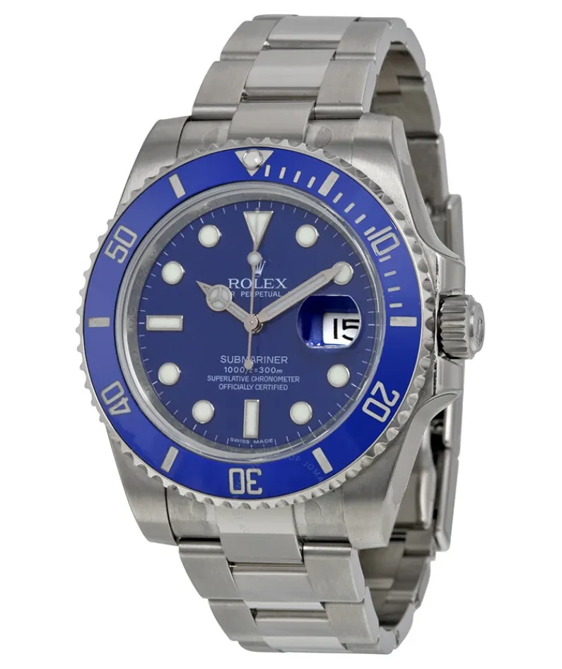 Rolex Submariner 116619LB-97208 Blue dial watch
