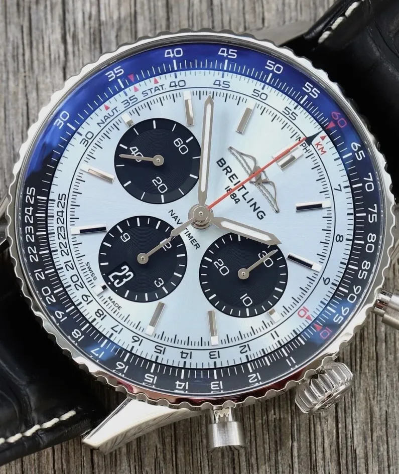 Breitling Navitimer B01 Chronograph Ice Blue Dial 43 AB0138241C1P1