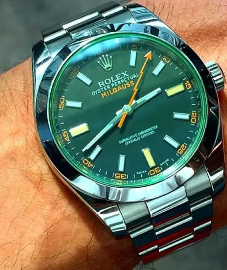 Rolex Oyster Perpetual Milgauss 116400gv Series
