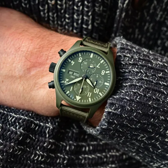 IW389106 PILOT’S WATCH (CHRONOGRAPH TOP GUN EDITION “WOODLAND”)
