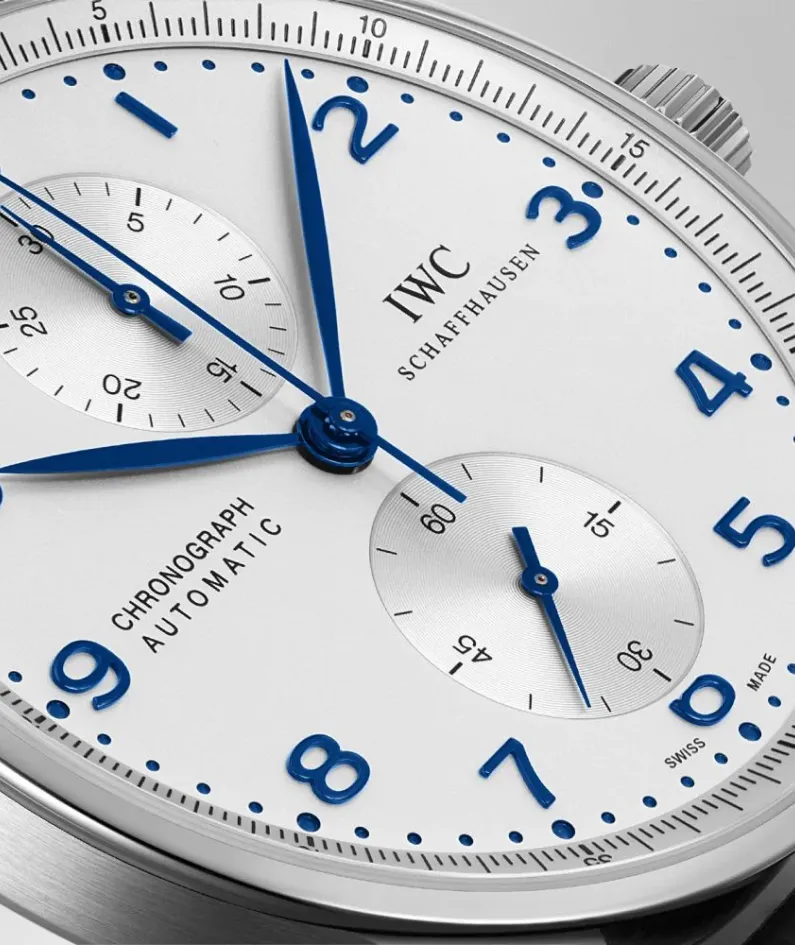 IWC Portuguese series IW371446 watch (Portuguese blue needle)