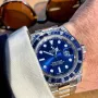 Rolex Submariner Date 116659 SABR 18k White Gold Diamonds Sapphires UNWORN(AAAAA version)