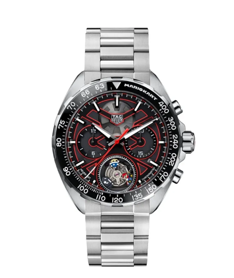 TAG Heuer x  Mario Kart  two joint watches limited edition stage