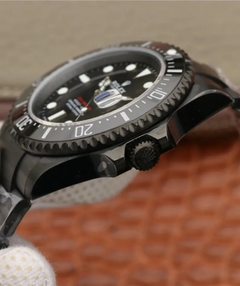 SEA DWELLER FULL BLACK MULTIPLE DIAL COLOR OPTIONS 43MM