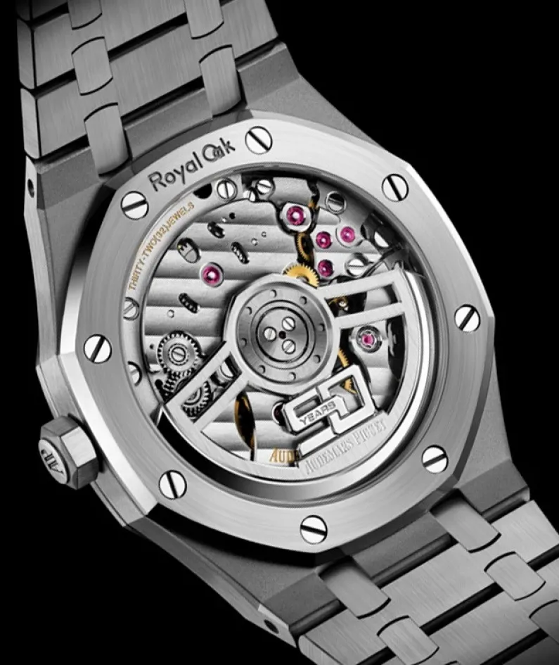 ROYAL OAK SELFWINDING 50TH ANNIVERSARY Ref. 15510ST.OO.1320ST.04 This 41 mm Royal Oak Selfwinding in stainless steel sports(AAAAA version) ROYAL OAK SELFWINDING 50TH ANNIVERSARY Ref. 15510ST.OO.1320ST.04 This 41 mm Royal Oak Selfwinding in stainless steel sports(AAAAA version)