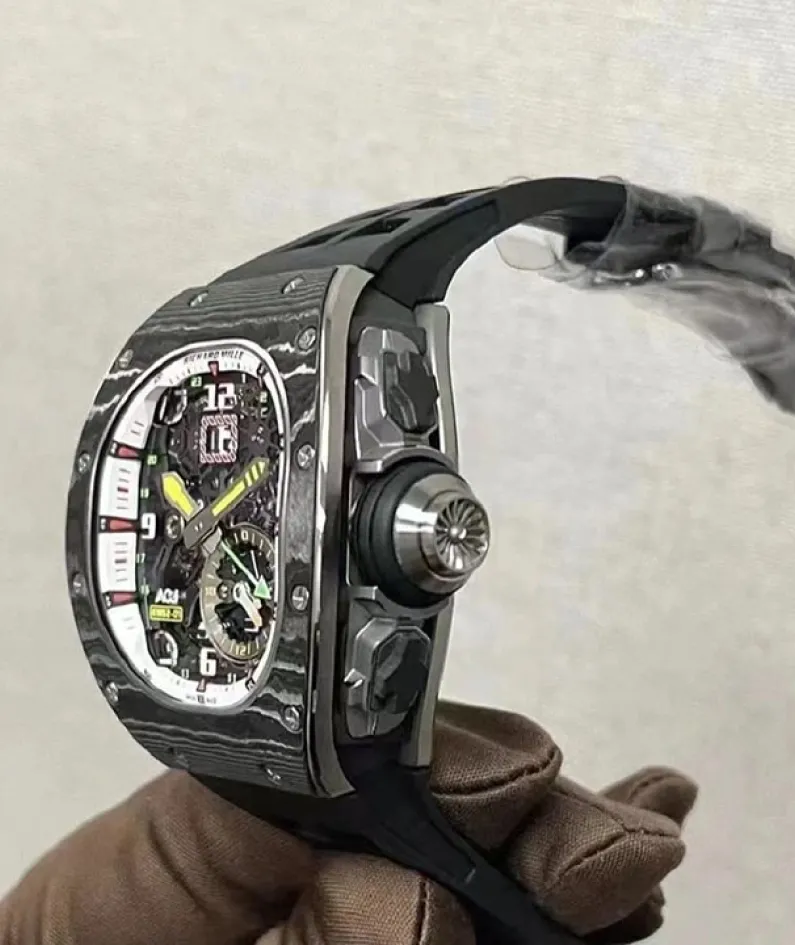 Richard mille RM 62-01 Manual Winding Tourbillon vibrating alarm ACJ
