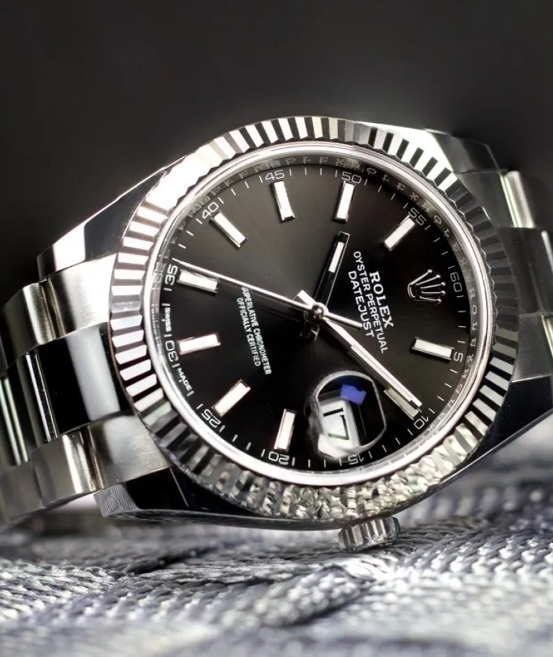 Rolex Datejust 41 Blue m126334-0017 Jubilee 18k White Gold