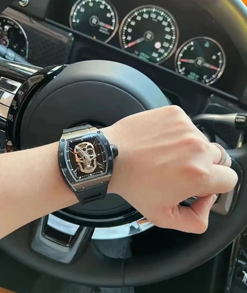 Richard Mille RM 52-01 Tourbillon Skull Nano Ceramique