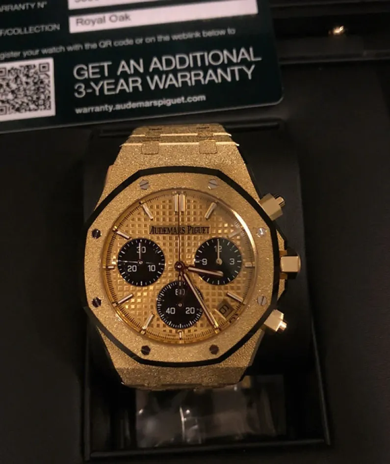 ROYAL OAK SELFWINDING CHRONOGRAPH 26240BA.GG.1324BA.01