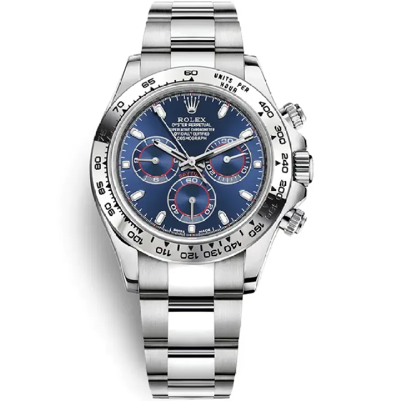 Rolex Daytona Blue White Gold m116509-0071 40mm